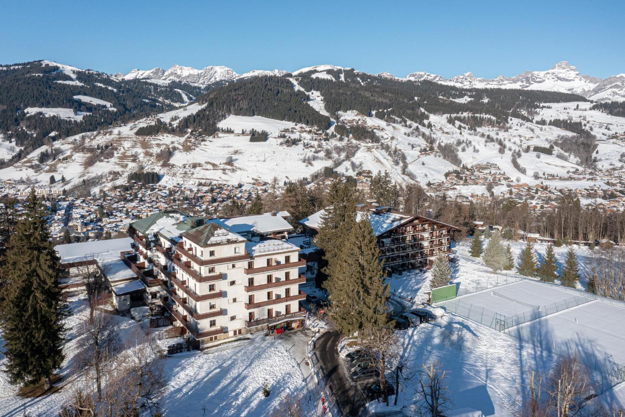 מגב Residence Pierre & Vacances Le Mont D'Arbois מראה חיצוני תמונה